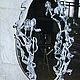Wrought iron mirror ' Irises'. Mirror. Forged Art. My Livemaster. Фото №4