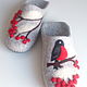 Order Slippers women's felted. Saenko Natalya. Livemaster. . Slippers Фото №3