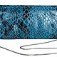 Order Turquoise clutch bag with reptile print. ELEGANZZA. Butichok from N.. Livemaster. . Vintage bags Фото №3