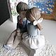 Винтаж: Nao by Lladro First Love редкая сюжетная статуэтка фарфор Испания. Статуэтки винтажные. Commodele. Ярмарка Мастеров.  Фото №4