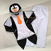 Работы для детей, handmade. Livemaster - original item Penguin costume Christmas children`s carnival penguin. Handmade.