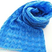 Аксессуары handmade. Livemaster - original item Openwork scarf for women. Handmade.