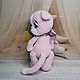  котик, розовая кошка. Мягкие игрушки. Toys-by-panda. Ярмарка Мастеров.  Фото №11