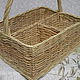 Serving basket with compartments for plates, napkins, etc, Basket, Kirovo-Chepetsk,  Фото №1
