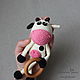 Toy rodent Cow Fly with juniper, Stuffed Toys, Penza,  Фото №1