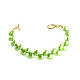 Green Pearl Bracelet, Pearl Bracelet decoration. Bead bracelet. Irina Moro. My Livemaster. Фото №6