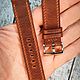 Заказать Ремешок для часов / Кожаный ремешок ручной работы. ArtizanLeather. Ярмарка Мастеров. . Ремешок для часов Фото №3