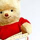 Winnie The Pooh, teddy bear, Winnie-the-Pooh,. Teddy Bears. Milaniya Dolls (milaniyadolls). My Livemaster. Фото №4