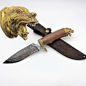 Сувениры и подарки handmade. Livemaster - original item Knife Bear-2. Handmade.