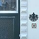 Винтаж: Табличка с номером дома"95 керамика ручной работы Голландия. Сувениры винтажные. 'Голландская Вест-Индская компания'. Ярмарка Мастеров.  Фото №5
