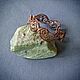 Copper wire wrap bracelet, Cuff bracelet, Bratsk,  Фото №1