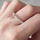 Заказать Кольцо из серебра "Шарики.Шарм.Звездочка". Newstylejewelry. Ярмарка Мастеров. . Кольца Фото №3