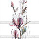 Graphics in the interior: Magnolia. Pictures. Natalia Lokteva Graphics. Online shopping on My Livemaster.  Фото №2