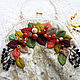 Сумочка с вышивкой "Золотая пора". Сумка с фермуаром. Филатова Елена (floral-embroidery). Интернет-магазин Ярмарка Мастеров.  Фото №2