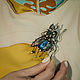 Brooch Scarab Beetle blue (bro-003-02-04). Badge. #Ofel_way. My Livemaster. Фото №5