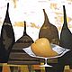  "Pear wine" натюрморт на кухню. Картины. Стильные картины Дарьи Савельевой. Ярмарка Мастеров.  Фото №6