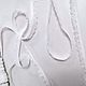 Order gum: Decorative elastic band white. AVS -dressshop. Livemaster. . Elastic Фото №3