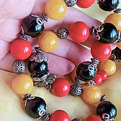 Работы для детей, handmade. Livemaster - original item Beads Necklace 