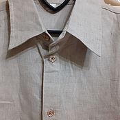 Мужская одежда handmade. Livemaster - original item Men`s linen shirt. Handmade.