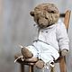 Тедди брелок, мишка талисман, little beat. Мишки Тедди. Teddy bears by Olga handmade xelga_grakova. Ярмарка Мастеров.  Фото №4