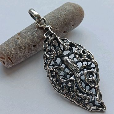 Украшения ручной работы. Ярмарка Мастеров - ручная работа "Ящерица". Handmade.