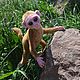 Order monkey Martin. Felt toys (rushanatim). Livemaster. . Stuffed Toys Фото №3