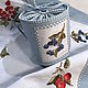 Мешочек-турбочка с вышивкой Villeroy & Boch Cottage. Мешочки. ot Natalis. Ярмарка Мастеров.  Фото №5