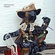 плюшевый кот " Пират Васко де Котес-гроза морей". Мягкие игрушки. Савинова Светлана (svet999). Интернет-магазин Ярмарка Мастеров.  Фото №2