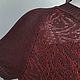Топ "Черешня" 100% шелк. Топы. Вера / Kirshvery_knit (kirshvery) (kirshvery). Ярмарка Мастеров.  Фото №5