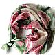 Batik shawl Rose garden. Shawls1. silkstory. Online shopping on My Livemaster.  Фото №2