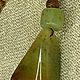  из речного окатанного нефрита. Четки. Master antique. Ярмарка Мастеров.  Фото №4