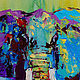 elephant painting 'in a hot-hot africa'. Pictures. Multicolor Gallery. Online shopping on My Livemaster.  Фото №2
