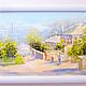 Original Oil Painting on Canvas, SUNNY CITY Original Art. Pictures. Walperion Paintings. Online shopping on My Livemaster.  Фото №2