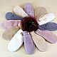 Mittens mittens for lovely ladies from eco fur. The seven colors. No. №4. Mittens. Mishan (mishan). My Livemaster. Фото №5
