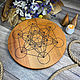 The altar 'Metatron's Cube' made of beech. Spiritual board. vyzhiganievlg (serikovwoodcraft). My Livemaster. Фото №5