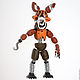 Игрушка из полимерной глины персонаж компьютерной игры Foxy. Мягкие игрушки. sKAzki Катерина Резниченко. Интернет-магазин Ярмарка Мастеров.  Фото №2