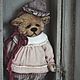 Lily teddy bear Тедди мишка. Мишки Тедди. Teddy bears by Olga handmade xelga_grakova. Ярмарка Мастеров.  Фото №8