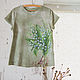 Lily of the Valley T-shirt. T-shirts. krasa-art. Online shopping on My Livemaster.  Фото №2
