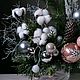 Композиция Snow Jam, 38х38 см из свежих хвойных веток. Новогодние композиции. Мастерим Букет. Интернет-магазин Ярмарка Мастеров.  Фото №2