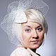 Свадебная шляпа "Лилиан". Veil hat. Wedding Dreams. Online shopping on My Livemaster.  Фото №2