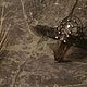 Кулон Темный кристалл дымчатого кварца (p-015). Подвеска. Ofel_Way. Интернет-магазин Ярмарка Мастеров.  Фото №2
