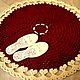 Handmade carpet knotted cord Christmas star. Carpets. knitted handmade rugs (kovrik-makrame). My Livemaster. Фото №5