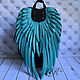Women's leather backpack ' Tiffany Wings', Backpacks, Moscow,  Фото №1