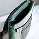 Backpack made of hemp Swayambu green. Backpacks. Hemp bags and yarn | Alyona Larina (hempforlife). My Livemaster. Фото №5