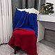 Вязаный плед « РОССИЙСКИЙ», Элементы интерьера, Москва,  Фото №1
