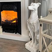 Для дома и интерьера handmade. Livemaster - original item Large statue of a hound dog in the old style of Provence. Handmade.