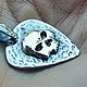Серебряный медиатор. Кулон. BONES & SOUL (BaevSergey). Ярмарка Мастеров.  Фото №6