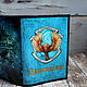 Заказать Кожаная обложка на паспорт Когтевран Ravenclaw Гарри Поттер. Антонина (happyfingers). Ярмарка Мастеров. . Обложка на паспорт Фото №3