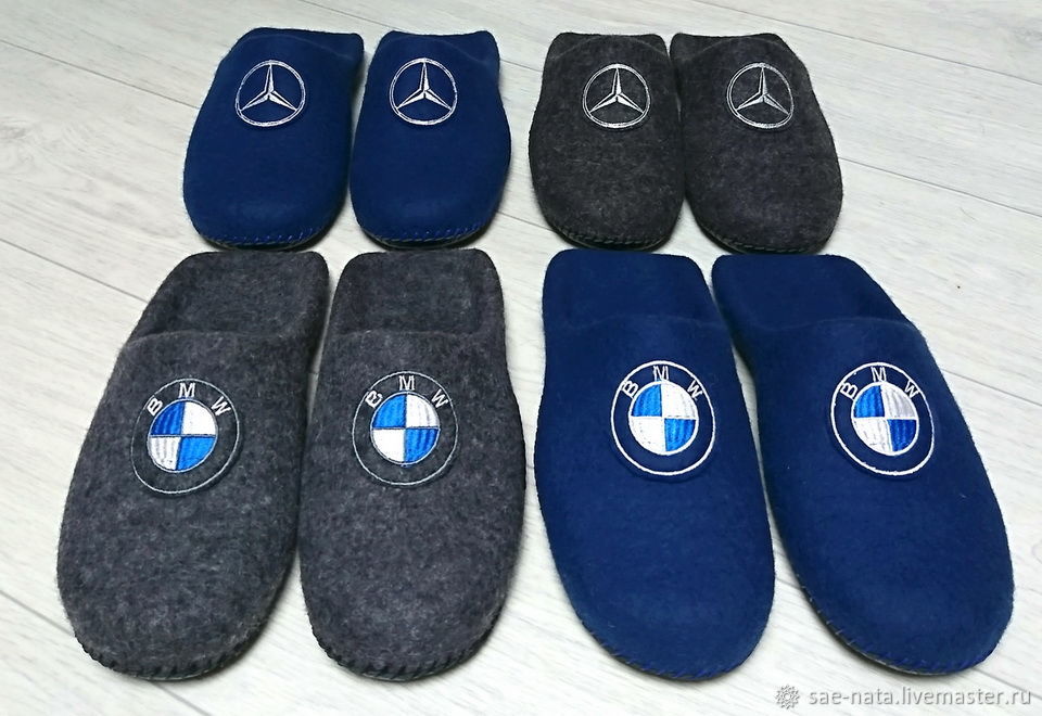 Тапки валяные мужские на заказ в интернет-магазине Ярмарка Мастеров по ...