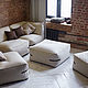 Дизайнерский диван с декоративными ремешками. Диваны. Marina Gonchar. Ярмарка Мастеров.  Фото №4